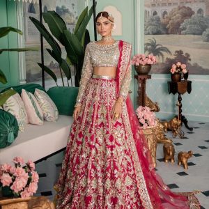 Red Bridal Lehnga