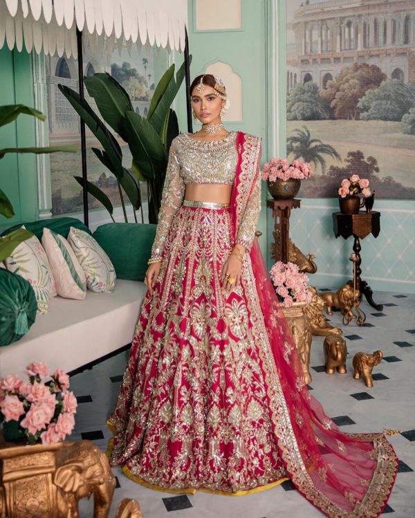 Red Bridal Lehnga